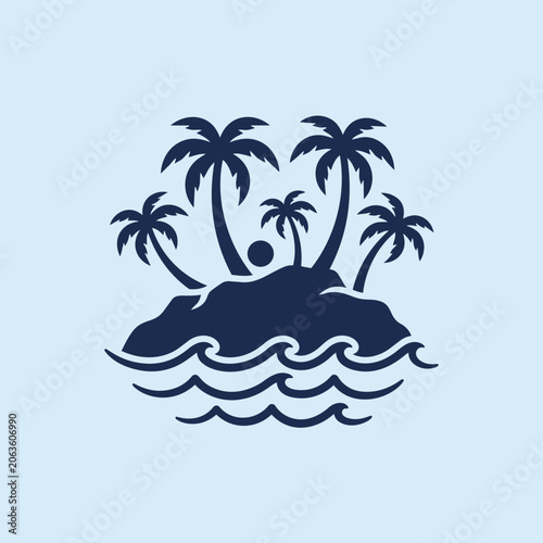 Tropical-Palm-Island-Logo