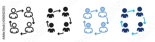 Canvastavla Network icon set multiple style collection