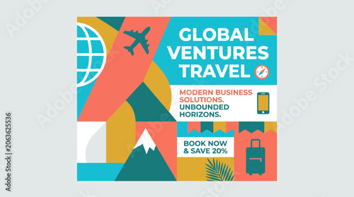 Canvastavla Global travel and adventure concept.