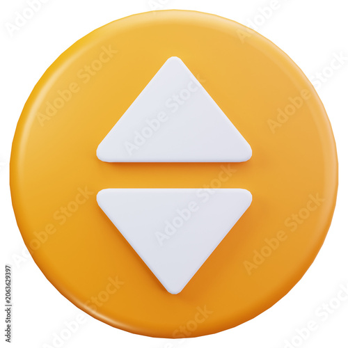 Navigation Arrows 3D Illustrations
