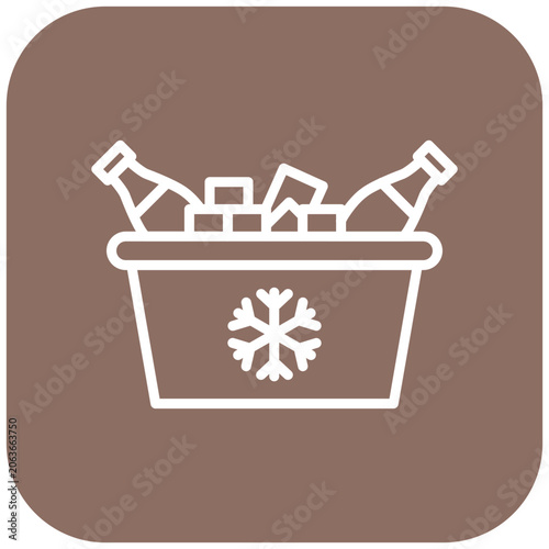 Ice Bucket Icon
