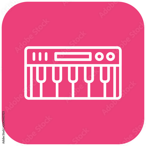Piano keyboard Icon