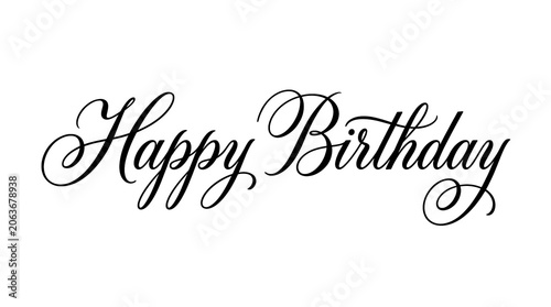 Elegant script calligraphy text 