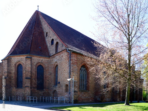 Historical Johannis Church in the Town Lüchow, Lower Saxony