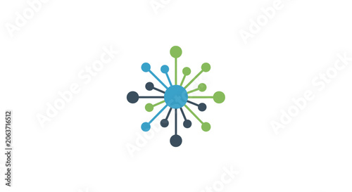 Photos Colorful abstract graphic design element.