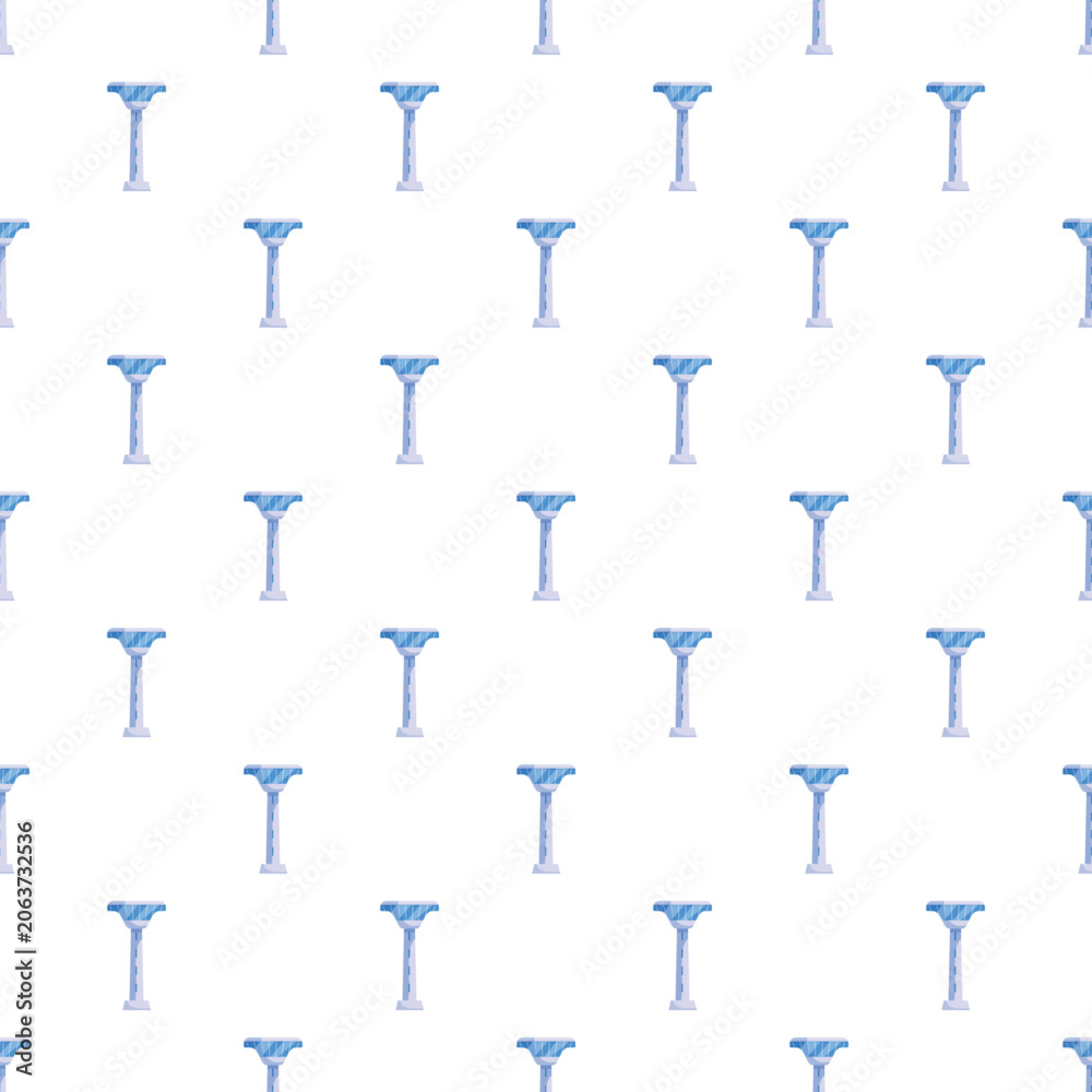 Naklejka premium Classical column motif creating a seamless architectural pattern on a white background