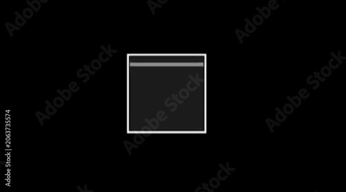 Retro Static TV Noise Distortion Box