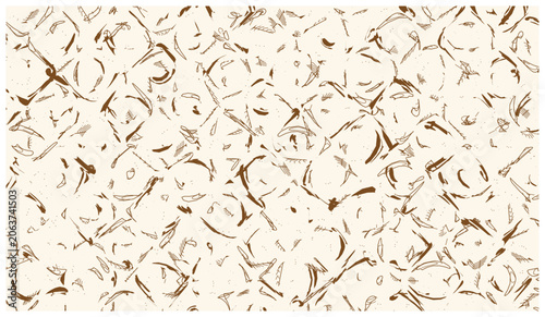 Фотография Abstract Brown Leaf Pattern Design with Natural Organic Texture