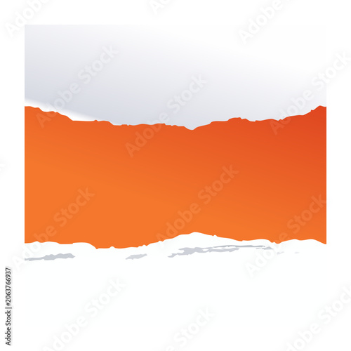 Sunset silhouette with orange sun and clouds