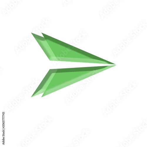 Green arrow icon