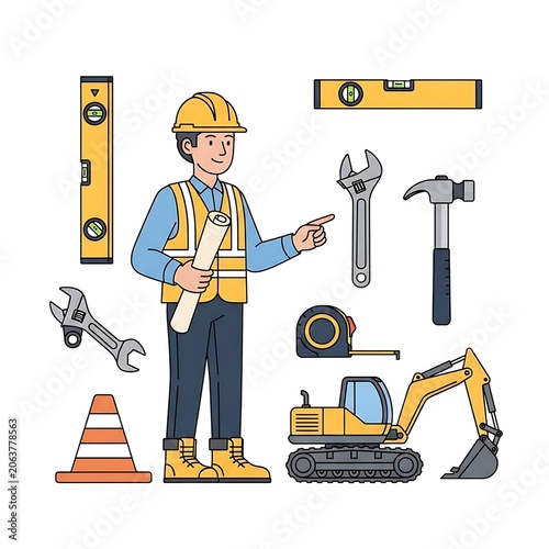 Professional plumber inspecting bathroom renovation project.