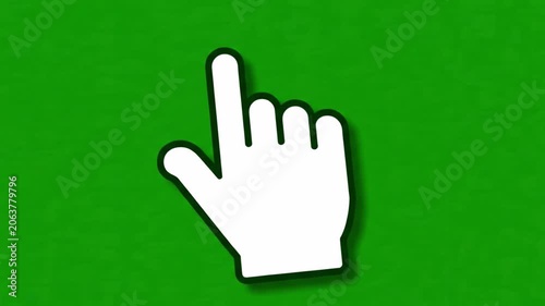 A Series of Hands Gesturing on a Vibrant Green Background, Illustrating Interactive Elements and User Engagement in Digital Content