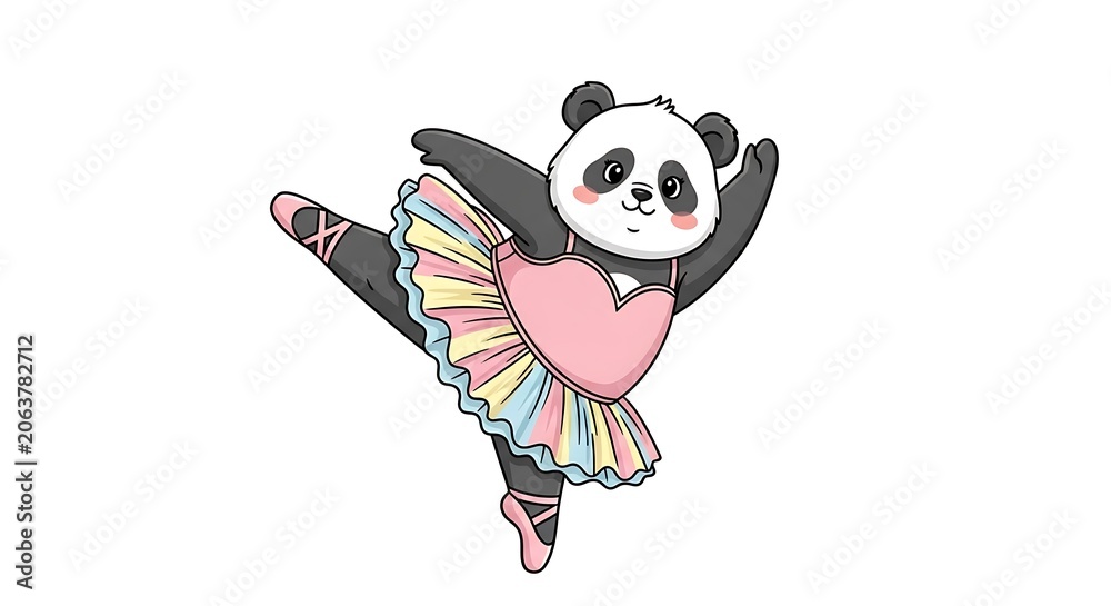 Fototapeta premium Colorful cartoon character holding a skateboard.