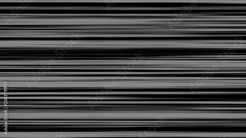 Abstract broken or no signal television, tv or computer screen glitch with noisy animation on black background. 