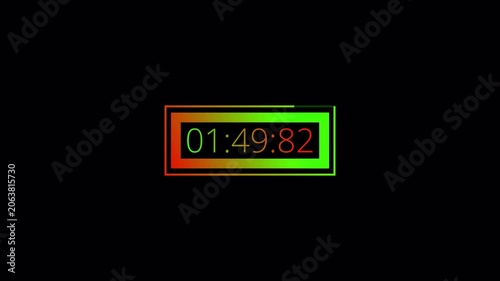 2 minutes countdown timer animation complete in 1 minute on transparent background, two minutes timer countdown animation, 2 minutes countdown video in 4k