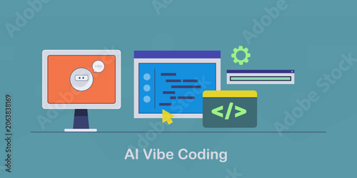 AI assistant integrated software tools for application development and vibe coding.