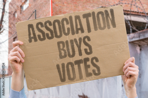 Obraz na plátně "Association buys votes" World Cup hosting rights allegedly influenced by bribes