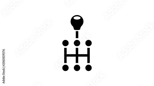 Foto Manual Transmission Gear Shift Lever.