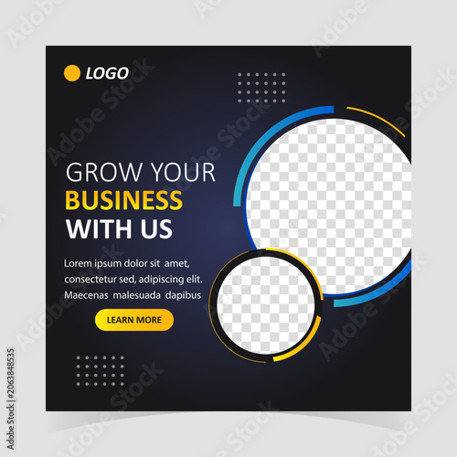 Business Growth Marketing Agency Instagram Banner