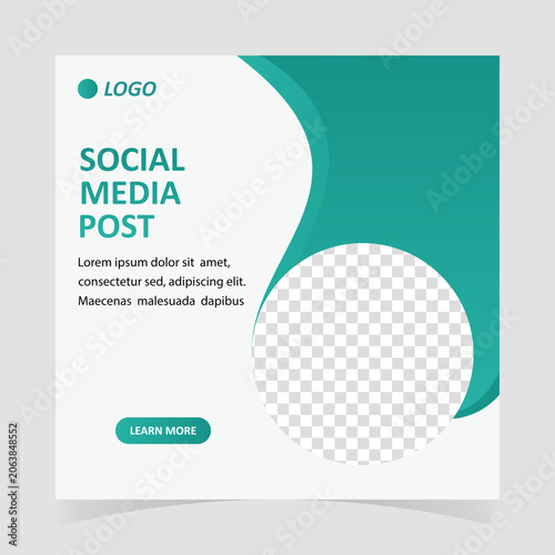 Social Media Promotional Post Design Template