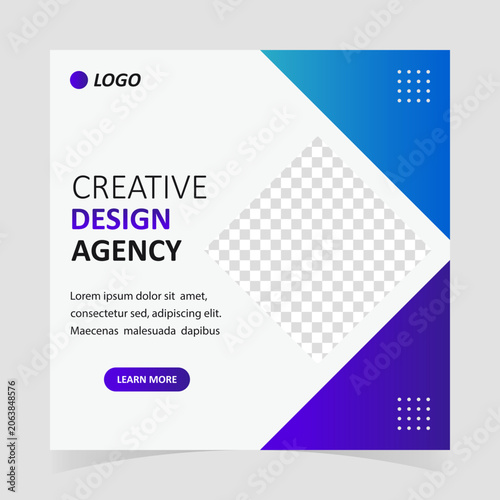 Creative Design Agency Corporate Post Template