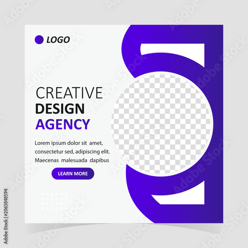 Creative Design Corporate Social Media Banner Template