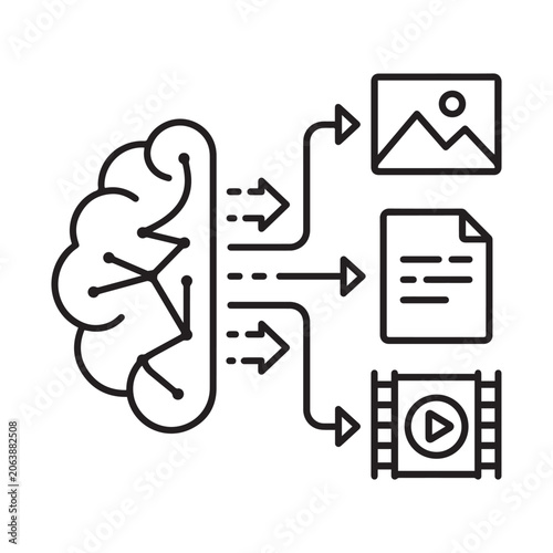 Cloud Computing Icon with Computer Mouse Vector Illustration for Business Web and Internet Design