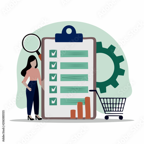 Business Planning and Strategy Illustration