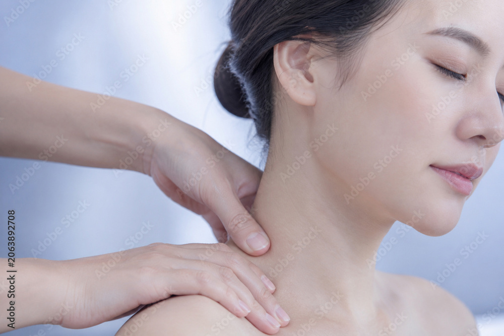 Naklejka premium massage