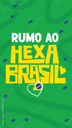 Hexa Brasil poster bundle world cup 2026