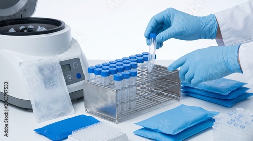 Genomics Quality Control With Sealed Microtubes And Benchtop Centrifuge