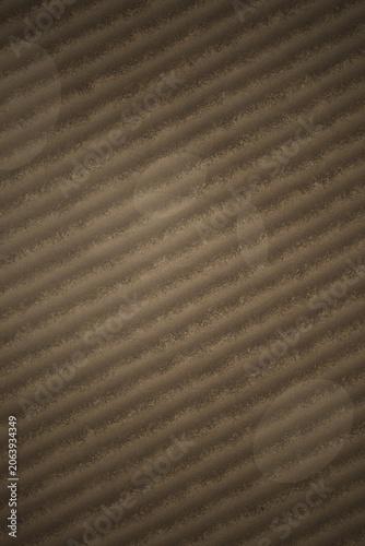 Brown corrugated cardboard texture background