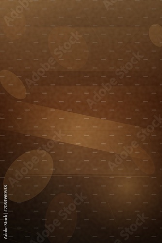 Traditional Indonesian batik pattern in brown and orange