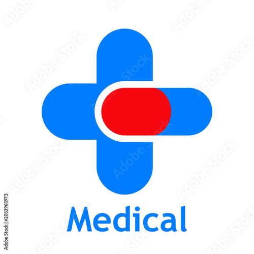 Bild auf Leinwand Logo medical
