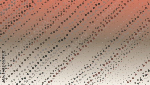 Abstract confetti pattern with gradient background