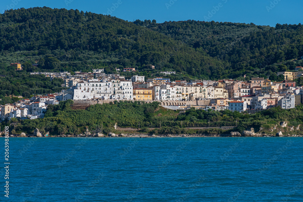 Fototapeta premium Veduta di Rodi Garganico - Foggia - Puglia - Italia