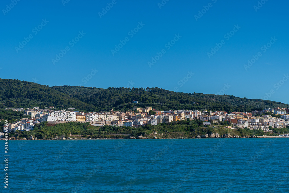 Fototapeta premium Veduta di Rodi Garganico - Foggia - Puglia - Italia