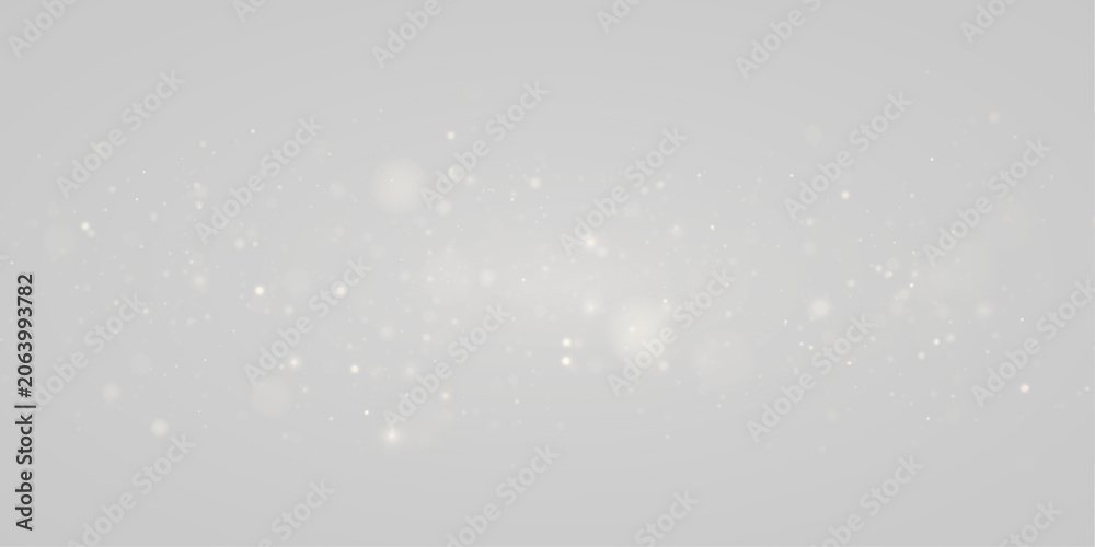 Obraz premium Premium glowing gold overlay vector. Glowing glitter particles with shimmering bokeh effect. Luxury yellow sparkle lights png isolated on transparent background. 