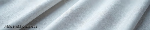 Subtle grey and white textile, soft woven texture, grey, shadow