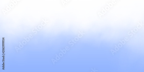 Εκτύπωση καμβά Soft daylight clouds PNG appear over a bright blue sky with transparent overlay