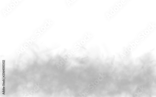 Clouds of gas and soft smoke floating in isolated transparent background, 3D illustration PNG for design overlays, effects, and compositions.
