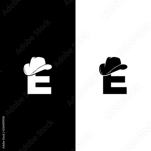 Lettering E Vector