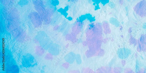 Konstfotografi Delicate Tie and Dye. Delicate Washed Out Effect.