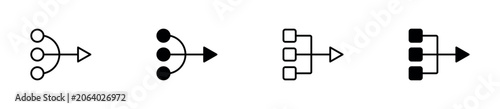 Foto Process Transfer Icon Set