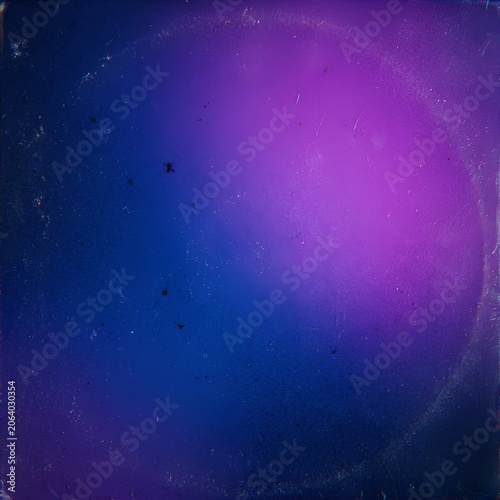Abstract Gradient Circle with Purple and Blue Hues, Textured Background
