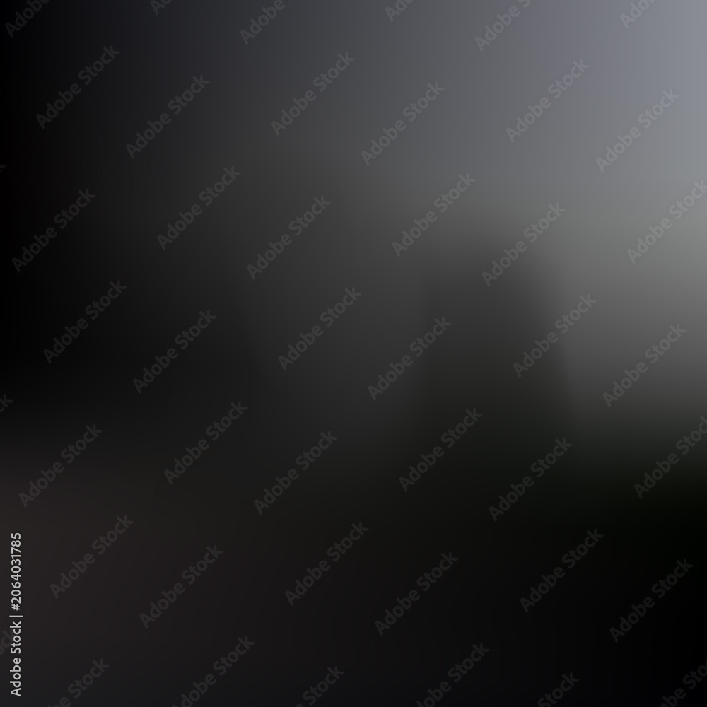 Obraz premium A dark and moody abstract background, with a soft, out of focus, gradient transition from, deep black to, a muted, hazy, gray light source area