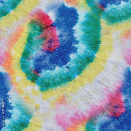Fotografía Tie Dye Spiral