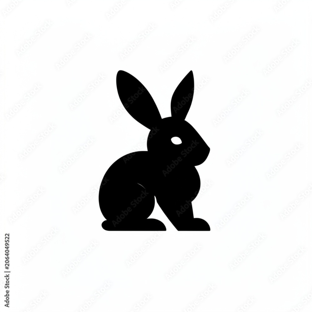 Fototapeta premium white rabbit on a white background white rabbit on white