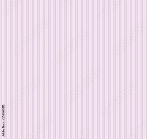 Seamless vertical stripe pattern in soft pastel lavender and pale violet tones. Minimalist vintage design for textile, fabric, wallpaper, wrapping paper nursery or interior decor
