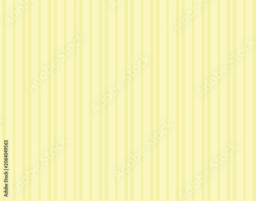 Seamless vertical stripe pattern in soft pastel yellow, cream and pale lemon tones. Minimalist vintage design for textile, fabric, wallpaper, wrapping paper nursery or interior decor.